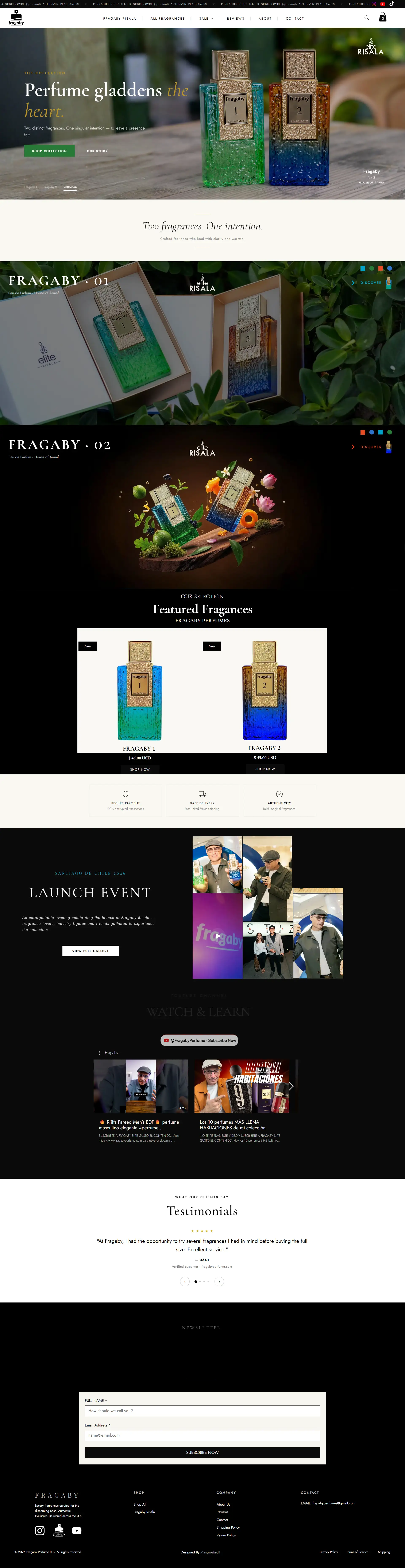 Tienda online Fragaby E-commerce